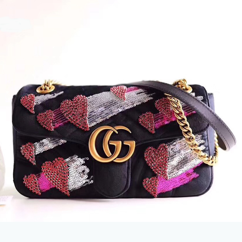 古驰GG Marmont系列绗缝手袋，复刻Gucci包包之经